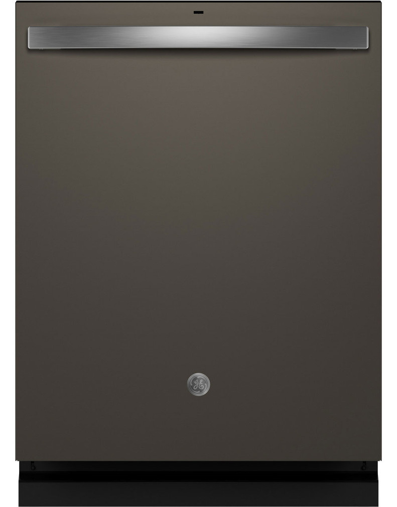 GE 24-Inch Top Control Dishwasher with Sanitize Cycle in Slate