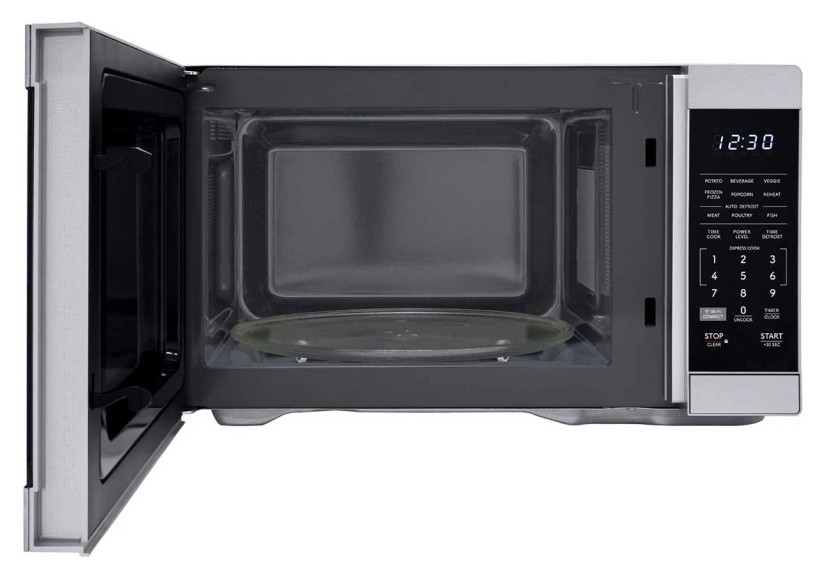 Sharp Countertop Microwave Oven 1.1 Cu. Ft. in Stainless Steel (1)