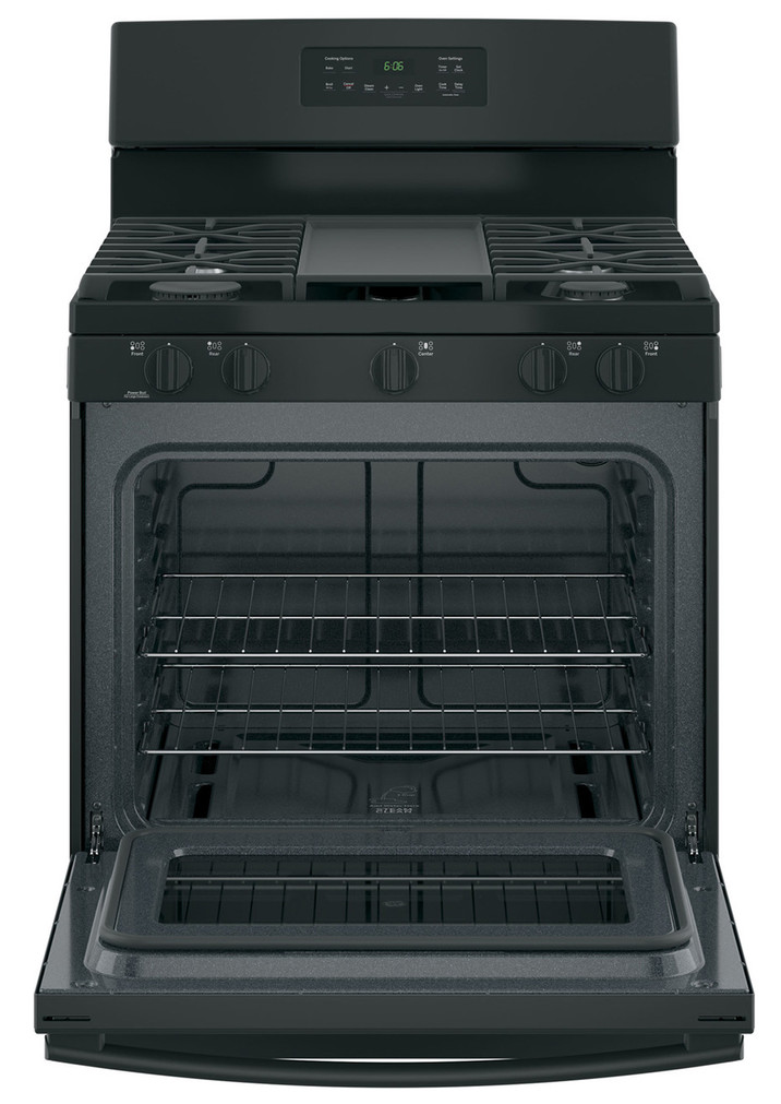 GE 30 Black Freestanding Gas Range