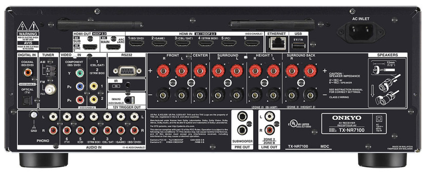 Onkyo 9.2-Channel Black THX Certified AV Receiver (1)