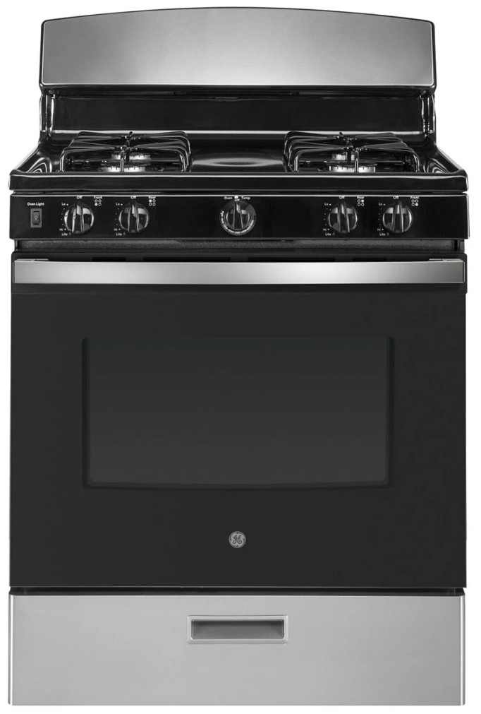 GE ADA 30 In. Stainless Steel Freestanding Gas Range