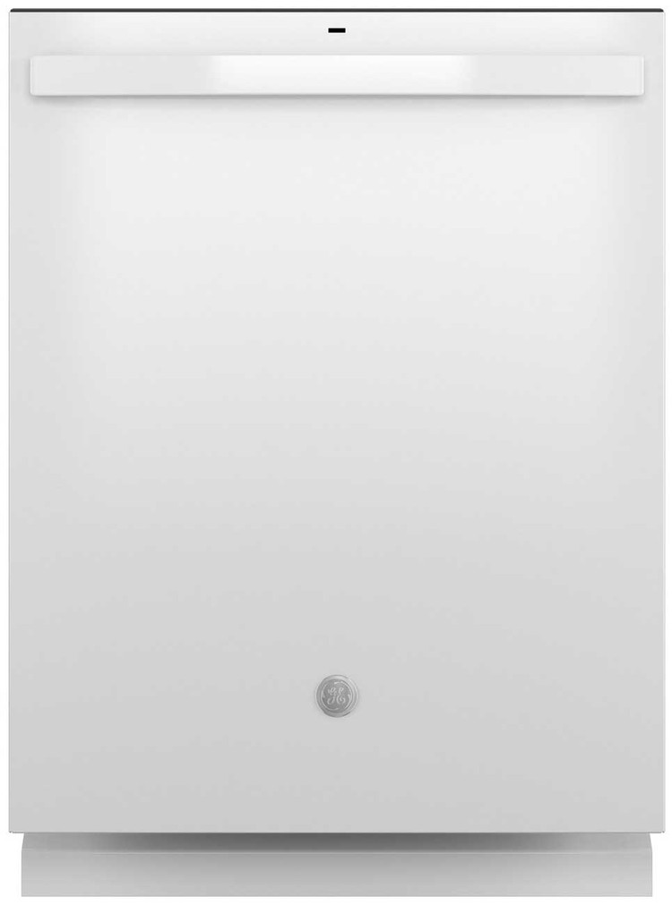 GE 24 White Top Control Dishwasher With Sanitize Cycle  Dry Boost