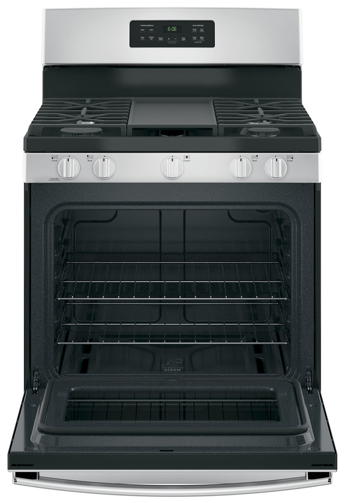 GE 30 In. Stainless Steel Freestanding Gas Range