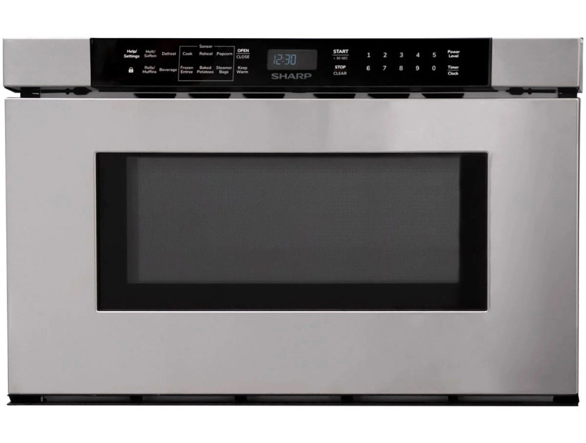 Sharp 24 Stainless Steel Built-In Microwave Drawer Oven
