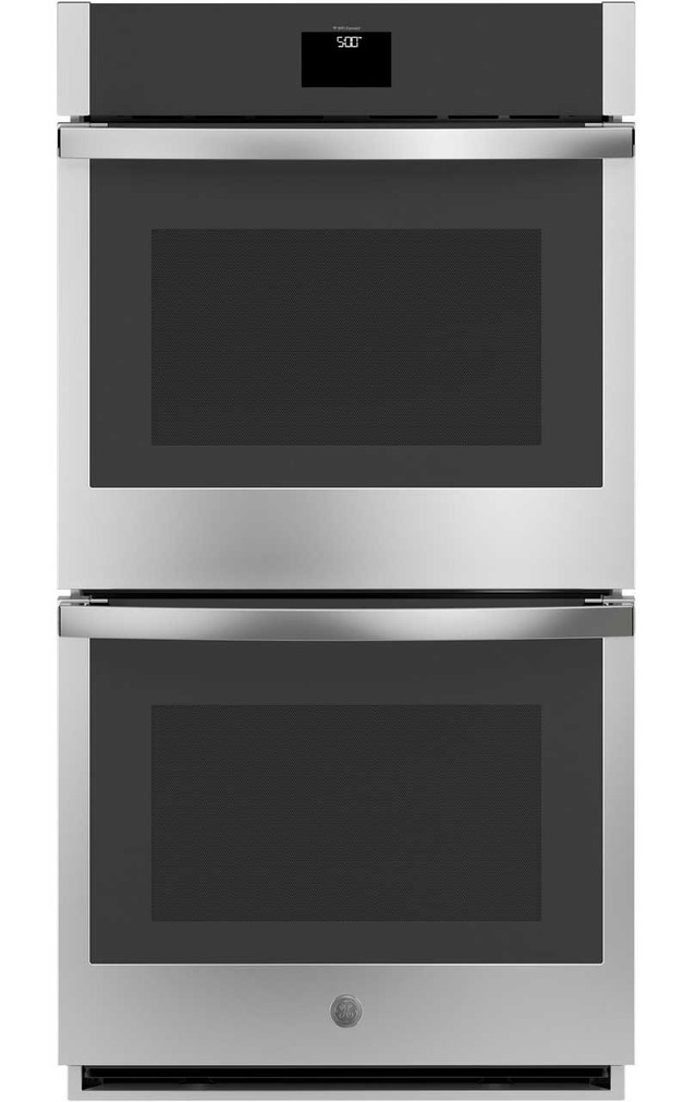 GE Double Wall Oven Smart Built-In Convection 27 Inch in Stainless Steel