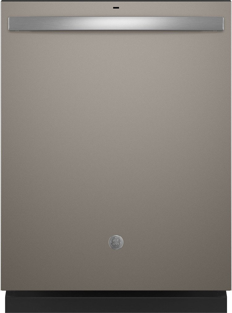 GE 24 Slate Top Control Dishwasher With Plastic Interior, Sanitize Cycle  Dry Boost