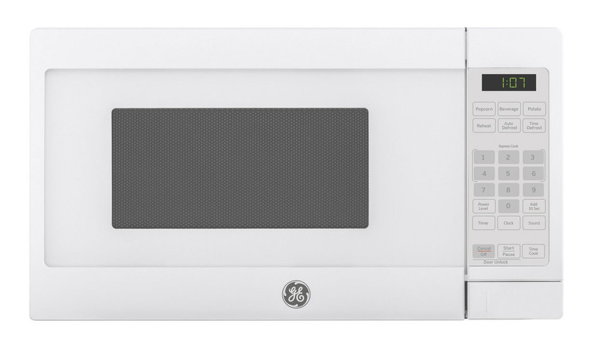 GE 0.7 Cu. Ft. Countertop Microwave Oven in White