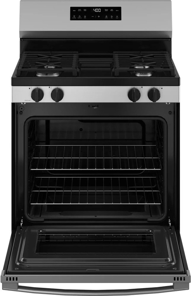 GE Gas Range 400 Series 5.3 cu. ft. With Self And Steam Clean in Stainless Steel