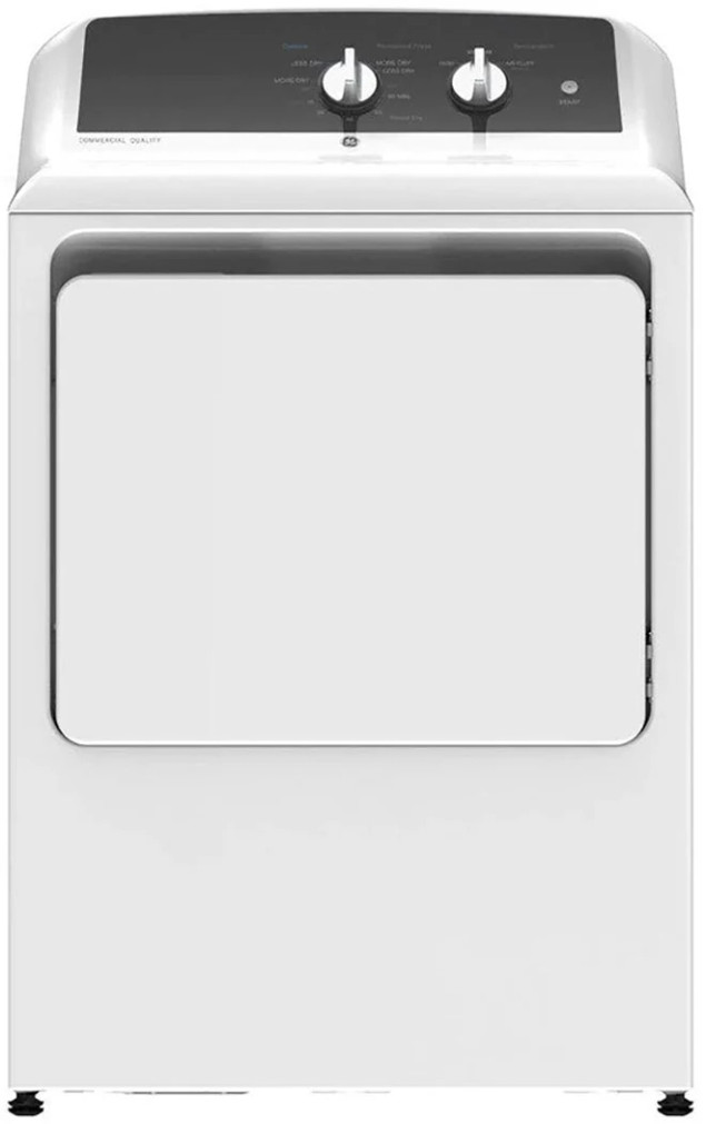 GE 6.2 Cu. Ft. White Commercial Front Load Electric Dryer