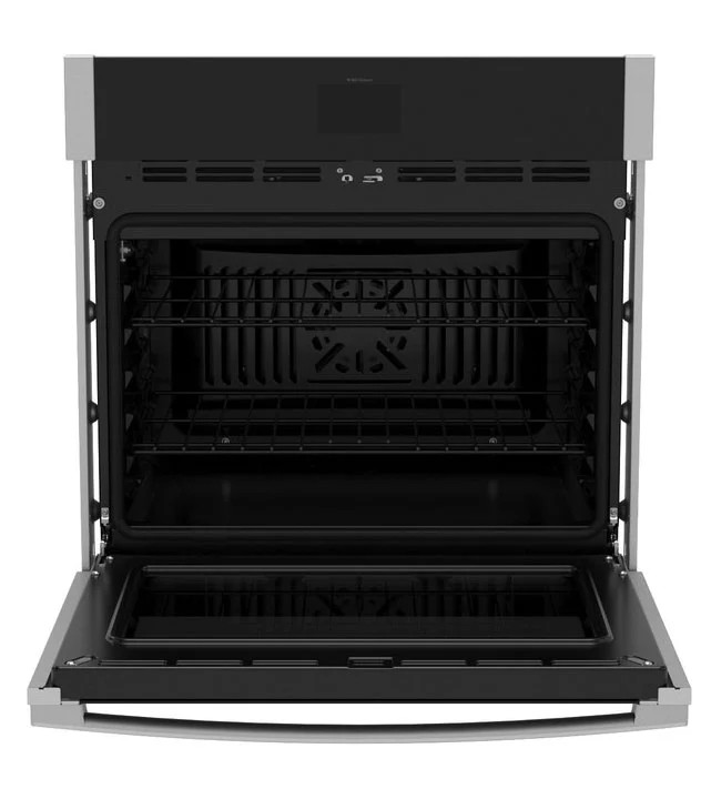 GE Single Wall Oven 30 Inch Smart Built-In With No Preheat Air Fry in Stainless Steel