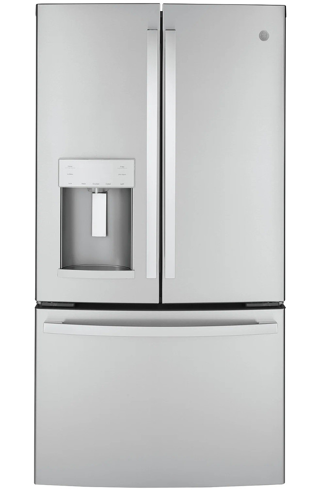 GE 22.1 Cu. Ft. Counter-Depth French-Door Refrigerator 36-Inch Wide ADA in Fingerprint Resistant Stainless Steel