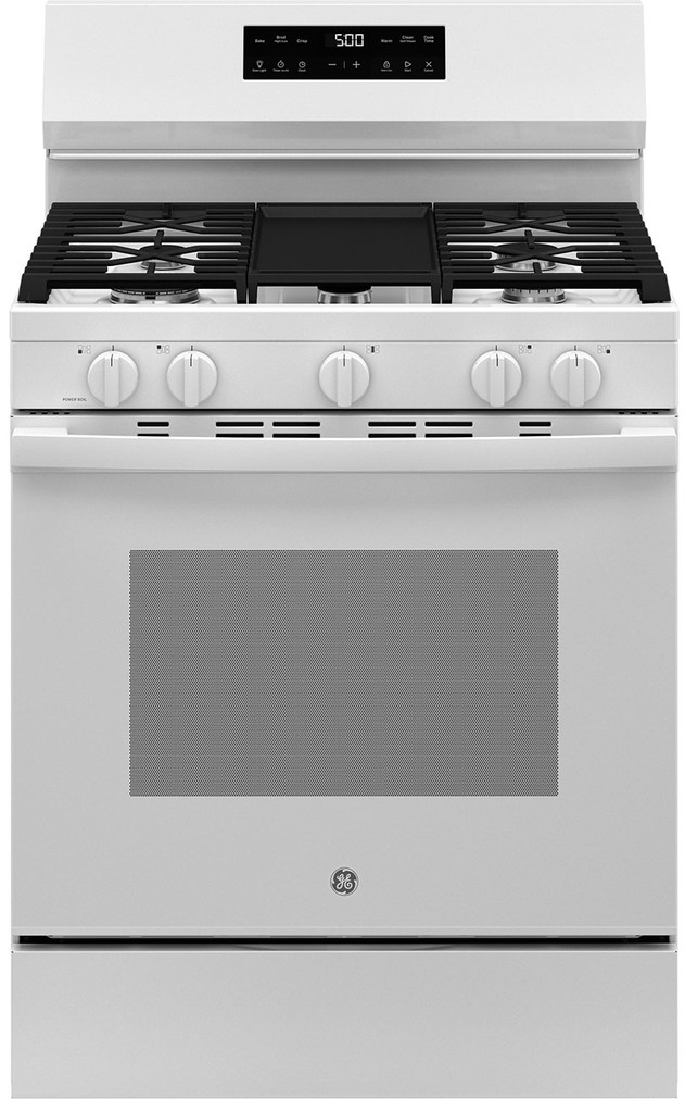 GE Gas 500 Series Range 30 In. Free-Standing in White