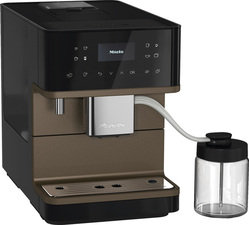 Miele CM 6360 MilkPerfection Obsidian BlackBronzePearl Countertop Coffee Machine