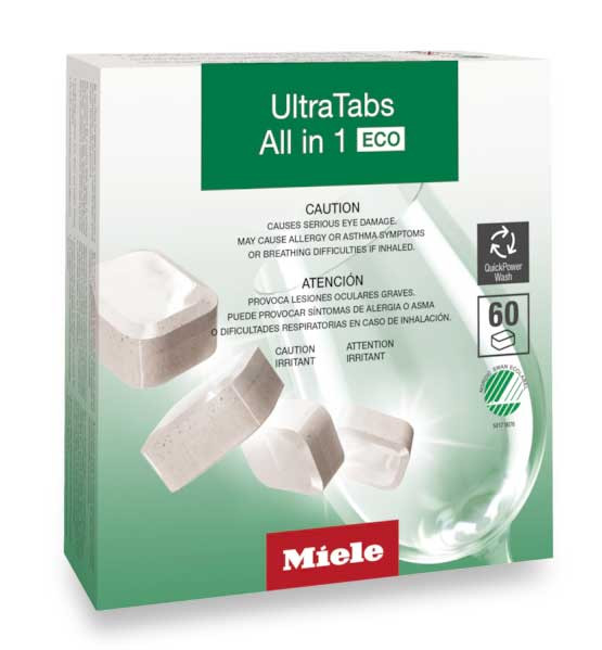 Miele UltraTabs All In 1 Dishwasher Detergent Tabs