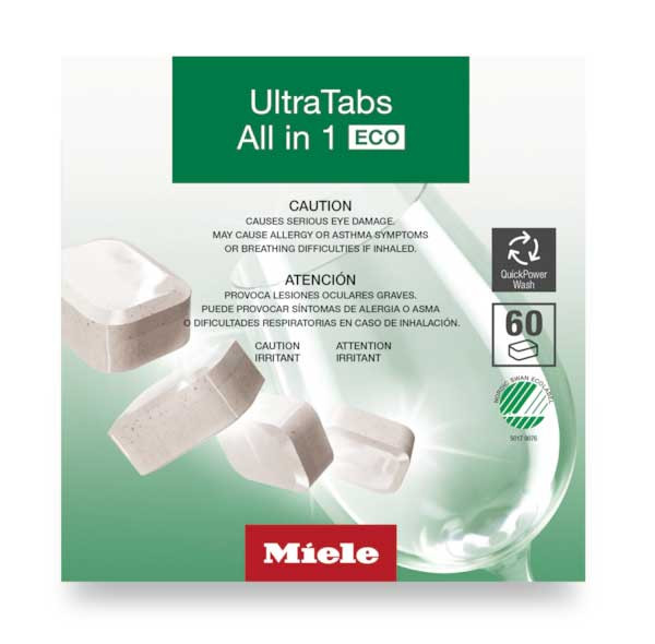 Miele UltraTabs All In 1 Dishwasher Detergent Tabs