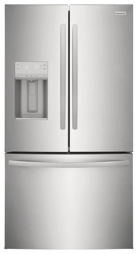 Frigidaire 28 Cu. Ft. Standard-Depth French Door Refrigerator 36-Inch Wide in Stainless Steel