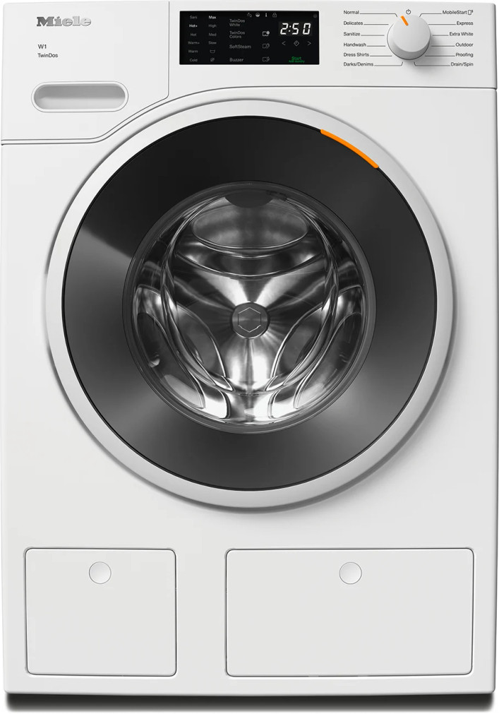 Miele Washer - 24-Inch WWD660 WCS TDos Front Load In Lotus White