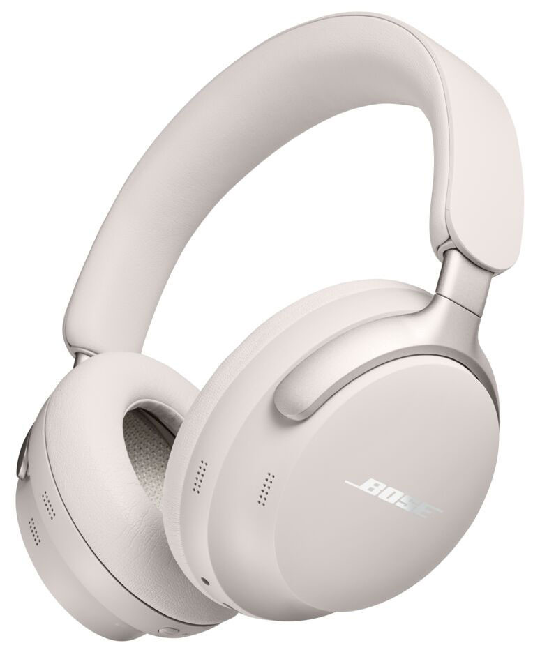 Bose QuietComfort Ultra Noise Wireless Cancelling Headphones in White Smoke