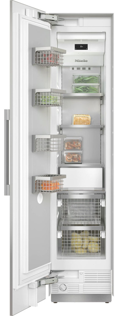 Miele F 2412 SF MasterCool 18 Stainless Steel Built-In Freezer