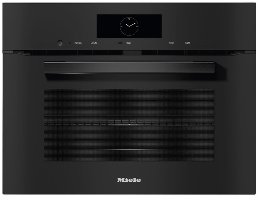 Miele H 7840 OBWS BM AM VitroLine 24 Obsidian Black Compact Speed Oven