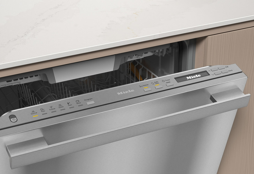 Miele G 7196 SCViSF Fully Integrated Pre-Finished Dishwasher 24-Inch in Clean Touch Steel