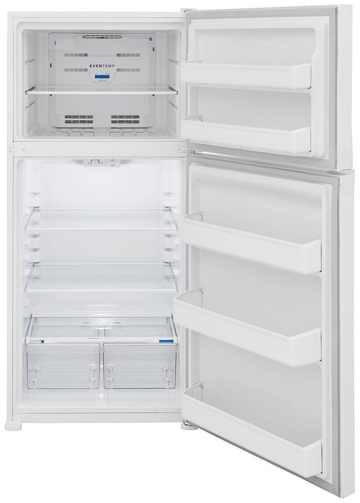 Frigidaire ADA 20 Cu. Ft. Top Freezer Refrigerator 30-Inch Wide in White (1)