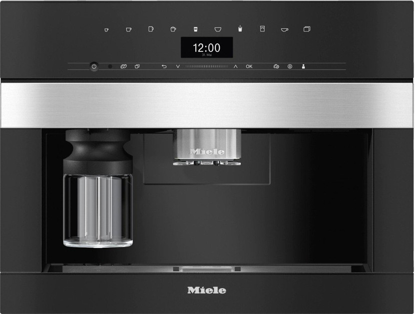 Miele CVA 7440 24 Clean Touch Steel Built-In Coffee System Non-Plumbed