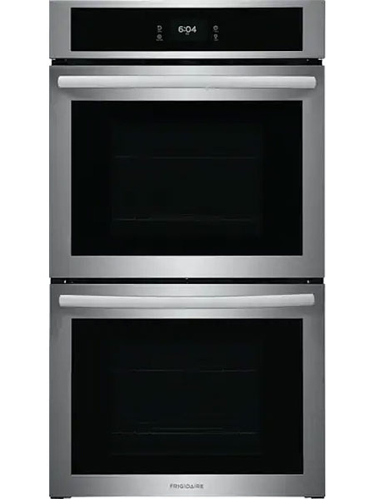 Frigidaire 27 Stainless Steel Double Electric Wall Oven With Fan Convection