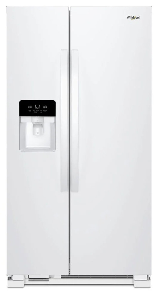Whirlpool ADA 24.55 Cu. Ft. Side-By-Side Refrigerator 36-Inch Wide in White