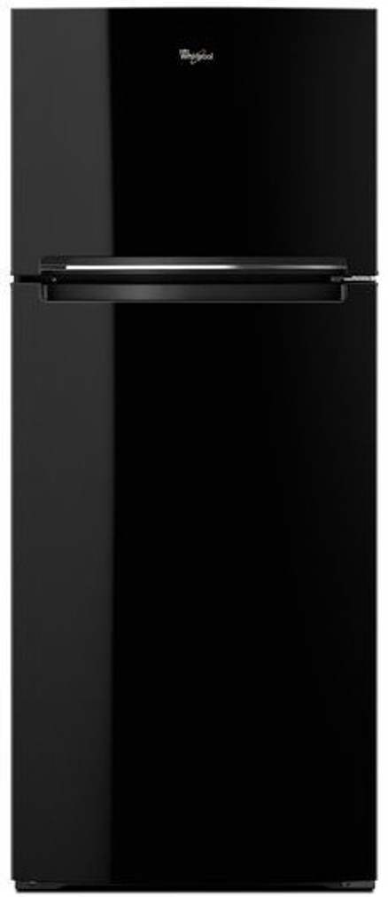 Whirlpool 17.61 Cu. Ft. Top-Freezer Refrigerator 28-Inch Wide in Black
