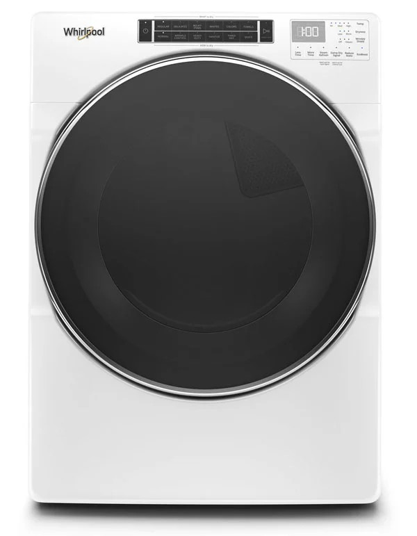 Whirlpool ADA 7.4 Cu. Ft. White Front Load Gas Dryer With Steam Cycles