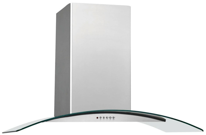 Frigidaire 30 Stainless Steel Glass Canopy Wall-Mount Hood