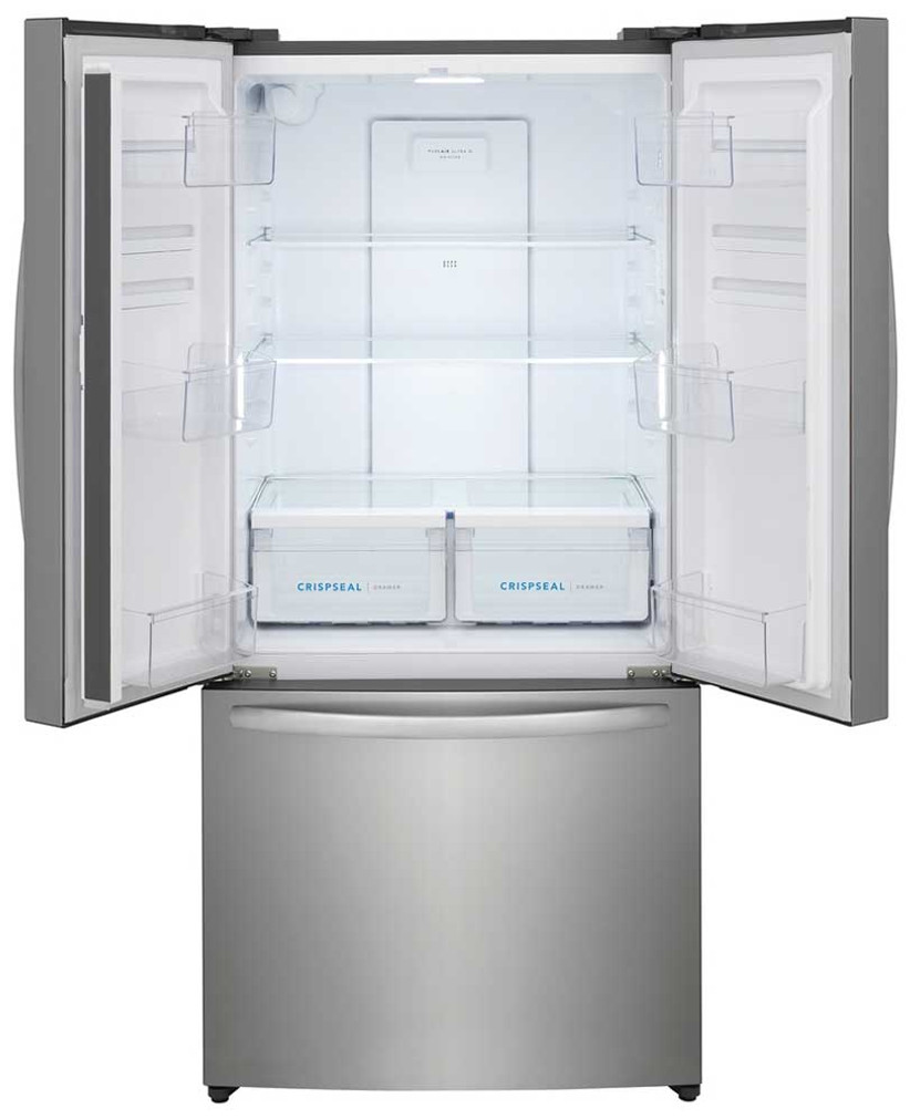 Frigidaire 17.6 Cu. Ft. Counter-Depth French Door Refrigerator 31-Inch Wide in Stainless Steel