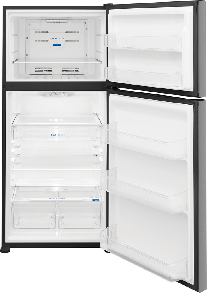 Frigidaire 20 Cu. Ft. Garage Ready Top Freezer Refrigerator 30-Inch Wide in Stainless Steel
