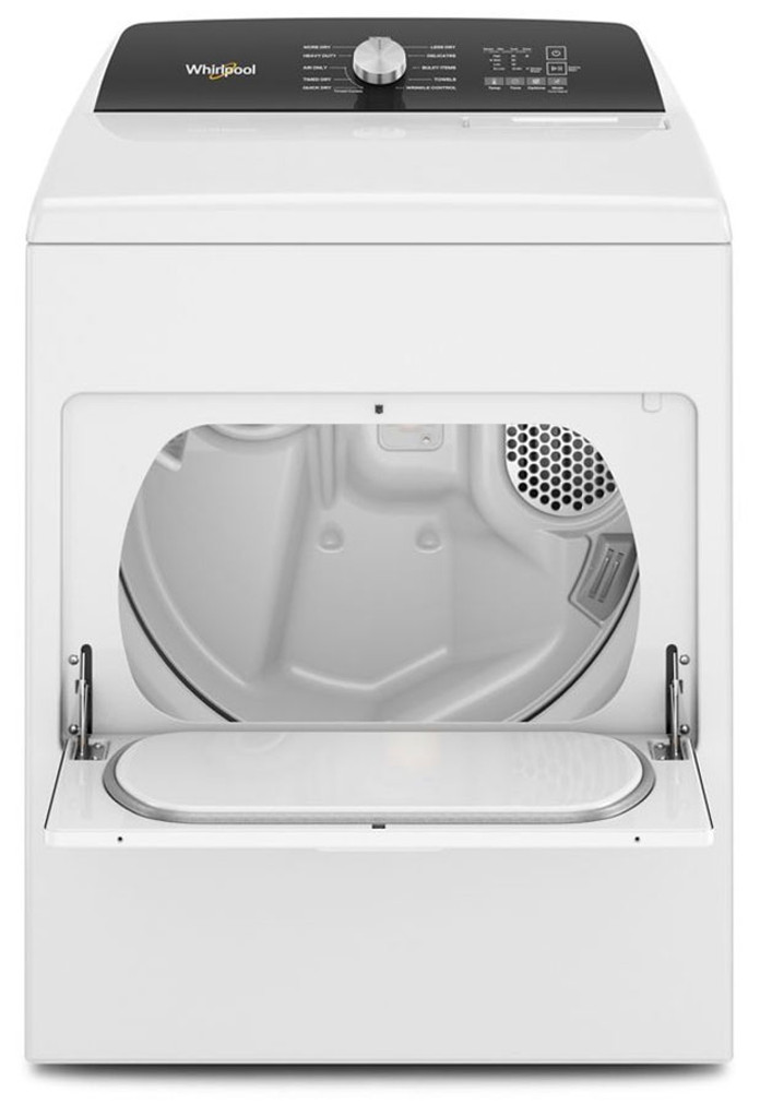 Whirlpool 7 Cu. Ft. White Moisture Sensing Gas Dryer