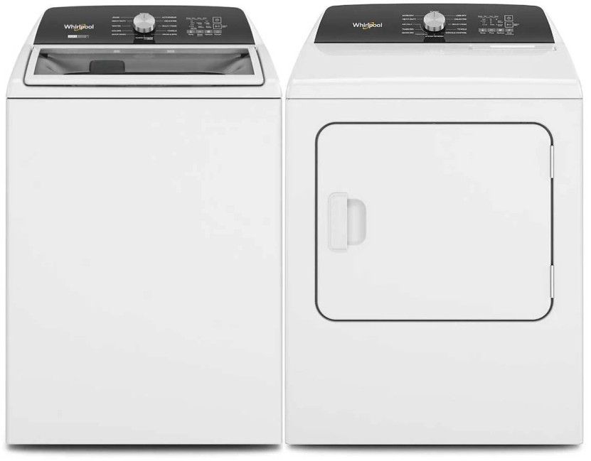 Whirlpool White Top Load 2-In-1 Washer  Electric Dryer Package