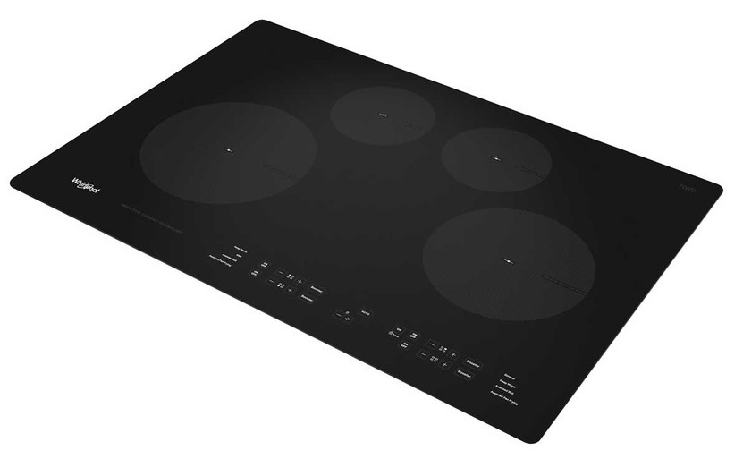Whirlpool Induction Cooktop 30 Inch in Black
