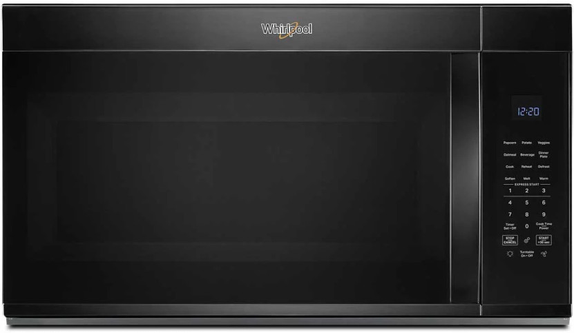 Whirlpool Over The Range Microwave With Sensor Cooking 1.9 Cu. Ft in Black