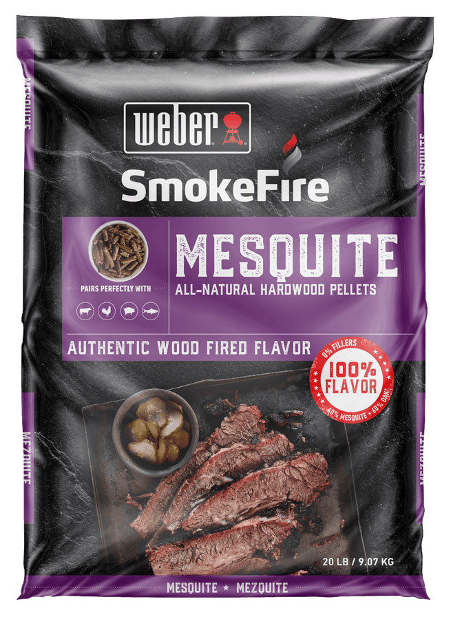 Weber Mesquite All-Natural Hardwood Pellets