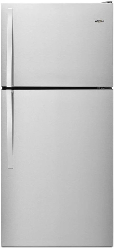 Whirlpool ADA 18.15 Cu. Ft Top-Freezer Refrigerator 30-Inch Wide in Monochromatic Stainless Steel