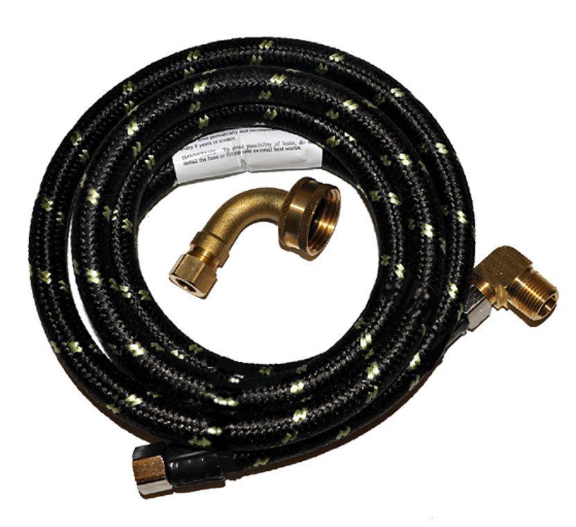 Whirlpool Universal Industrial-Grade 6-Feet Dishwasher Water Supply Kit