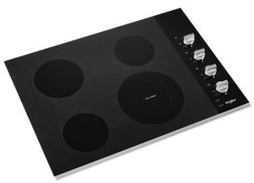 Whirlpool ADA 30 Stainless Steel Electric Ceramic Glass Cooktop With Dual Radiant Element
