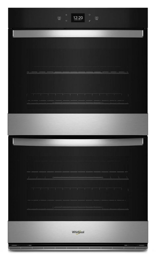 Whirlpool 30-Inch Double Wall Oven with Air Fry When Connected in Fingerprint Resistant Stainless Steel