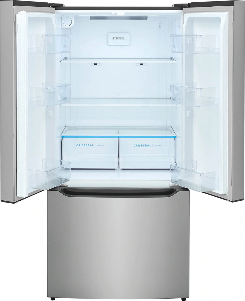 Frigidaire 20 Cu. Ft. Counter Depth French Door Refrigerator 33-Inch Wide in Fingerprint-Resistant Stainless Steel Look