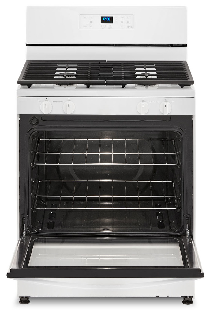 Whirlpool 5.1 Cu. Ft. White Freestanding Gas Range With Broiler Drawer