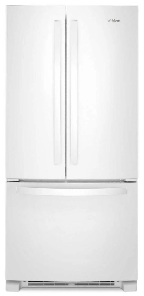 Whirlpool 22 Cu. Ft. French Door Refrigerator 33-Inch Wide in White