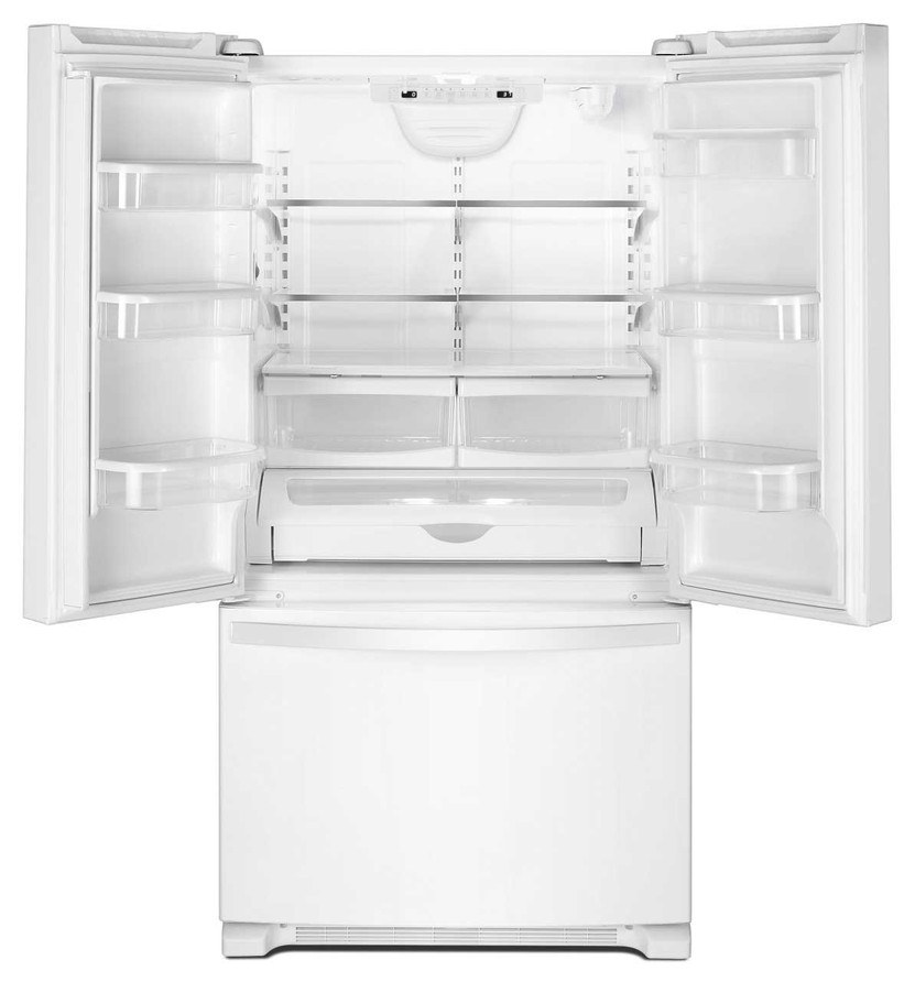 Whirlpool 22 Cu. Ft. French Door Refrigerator 33-Inch Wide in White