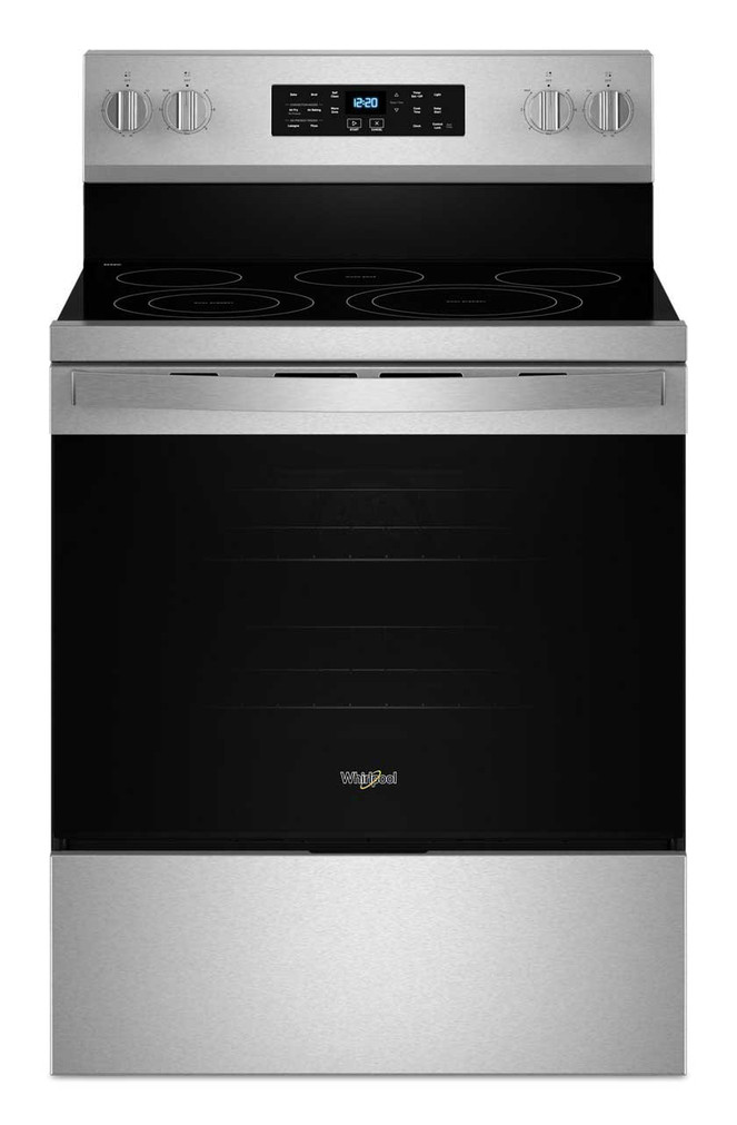 Whirlpool Electric Range With Air Cooking 30-In. in Fingerprint Resistant Stainless Steel
