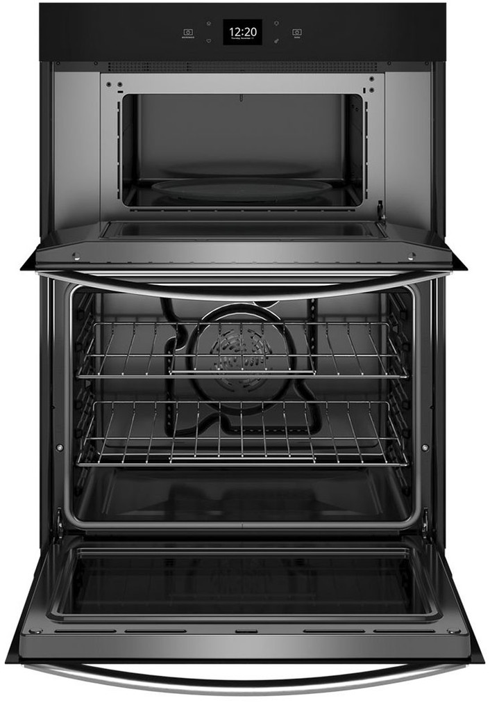 Whirlpool 5.7 Cu. Ft. Combo Wall Oven with Air Fry When Connected in Fingerprint Resistant Stainless Steel