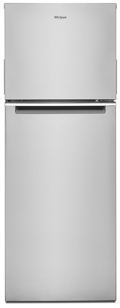 Whirlpool 12.9 Cu. Ft. Top Freezer Refrigerator 24-Inch Wide in Fingerprint-Resistant Stainless Steel